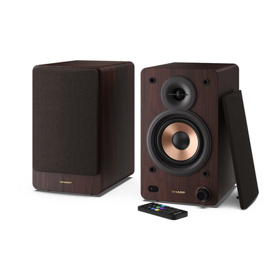 Акустичні колонки Sharp CP-SS30 Brown Изображение