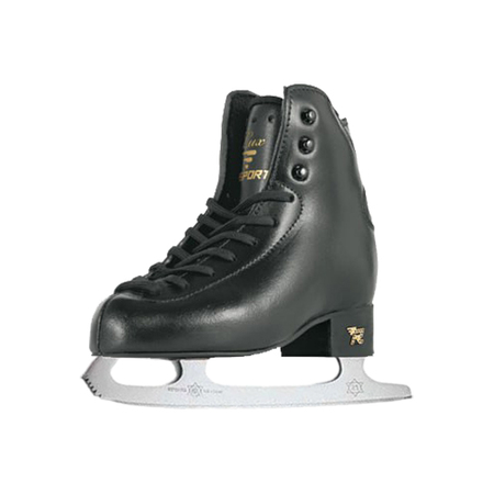 Фігурні ковзани Risport Lux Black з лезами MK 21 Зображення
