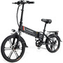 Електровелосипед SAMEBIKE 20LVXD30-II (350 Вт; 10 А/год; 48 В), колеса 20", з ручкою газу, чорний Изображение