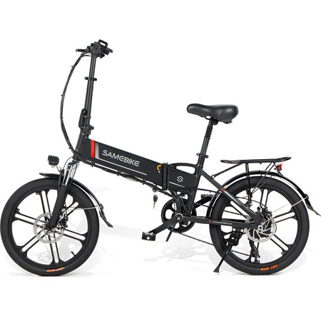 Електровелосипед SAMEBIKE 20LVXD30-II (350 Вт; 10 А/год; 48 В), колеса 20", з ручкою газу, чорний Изображение