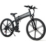 Електровелосипед SAMEBIKE LO26-II (500 Вт; 10 А/год; 48 В), колеса 26", з ручкою газу, чорний Изображение