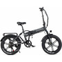 Електровелосипед фетбайк SAMEBIKE XWLX09 (500 Вт; 10 А/год; 48 В), колеса 20х4", з ручкою газу, чорний Изображение