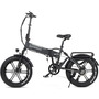 Електровелосипед фетбайк SAMEBIKE XWLX09 (500 Вт; 10 А/год; 48 В), колеса 20х4", з ручкою газу, чорний Изображение
