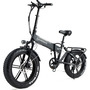 Електровелосипед фетбайк SAMEBIKE XWLX09 (500 Вт; 10 А/год; 48 В), колеса 20х4", з ручкою газу, чорний Изображение