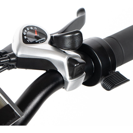 Електровелосипед фетбайк SAMEBIKE XWLX09 (500 Вт; 10 А/год; 48 В), колеса 20х4", з ручкою газу, чорний Изображение