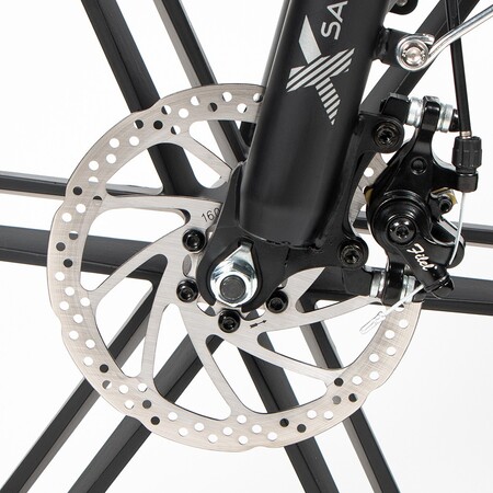 Електровелосипед фетбайк SAMEBIKE XWLX09 (500 Вт; 10 А/год; 48 В), колеса 20х4", з ручкою газу, чорний Изображение
