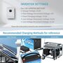 Акумулятор Kepworth LiFePO4 12V/100AH (1280W*h) (46,5х25,5х31 см, для будинку, котла, сонячних батарей) Изображение