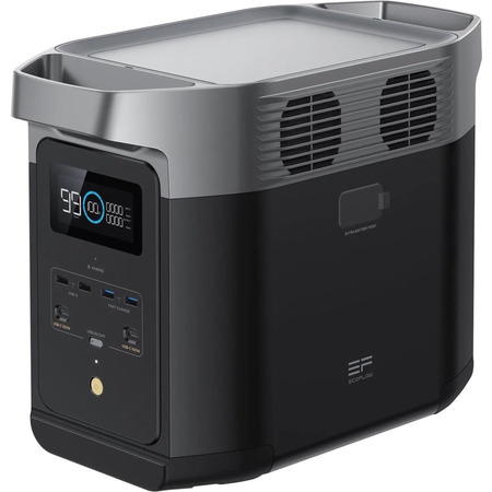 Зарядна станція EcoFlow Delta 2, 1800 Вт, 1024 Вт/год (електростанція для дому, UPS, ДБЖ) EU Изображение