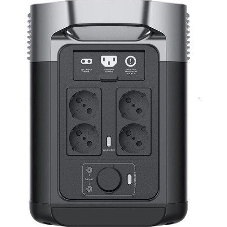 Зарядна станція EcoFlow Delta 2, 1800 Вт, 1024 Вт/год (електростанція для дому, UPS, ДБЖ) EU Изображение