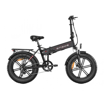 Електровелосипед фетбайк Engwe EP-2 Pro (750 Вт, 13 А/год, 48 В), колеса 20х4", з ручкою газу, чорний Изображение