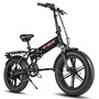 Електровелосипед фетбайк Engwe EP-2 Pro (750 Вт, 13 А/год, 48 В), колеса 20х4", з ручкою газу, чорний Изображение