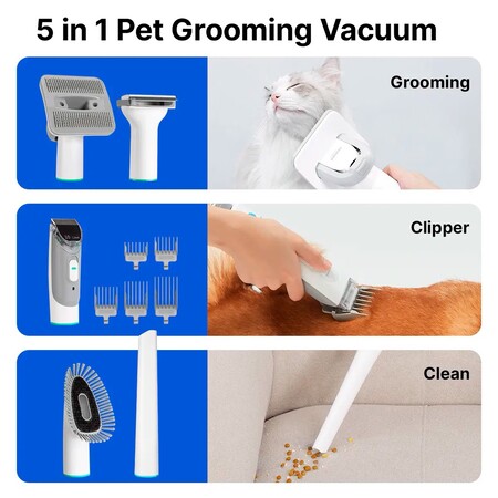 Набір для грумінгу Neakasa P1 Pro Grooming Kit 5 в 1, домашній грумінг салон для тварин Изображение
