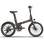 Електровелосипед Kugoo Kirin V2 (250 Вт, 7,5 А/год, 36 В), 20", чорний Изображение