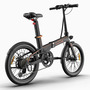 Електровелосипед Kugoo Kirin V2 (250 Вт, 7,5 А/год, 36 В), 20", чорний Изображение