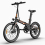 Електровелосипед Kugoo Kirin V2 (250 Вт, 7,5 А/год, 36 В), 20", чорний Изображение