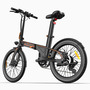 Електровелосипед Kugoo Kirin V2 (250 Вт, 7,5 А/год, 36 В), 20", чорний Изображение