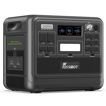 Зарядна станція Fossibot F2400, 2400 Вт, 2048 Вт*год (електростанція для дому, UPS, ДБЖ) Изображение