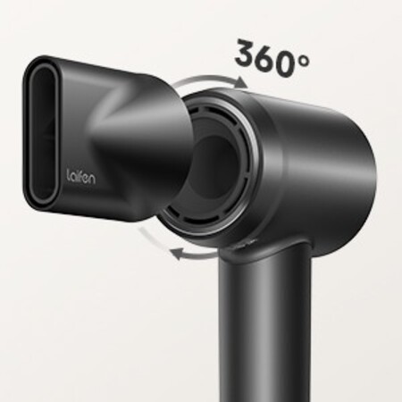 Фен для волосся Laifen Swift Premium з іонізацією, Platinum Black Изображение