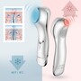 Антивіковий ультразвуковий масажер для очей 2 в 1 TOUCHBeauty TB-1589, тепло-холод терапія, СМАС ліфтинг, білий, гаджет для краси Изображение