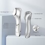 Антивіковий ультразвуковий масажер для очей 2 в 1 TOUCHBeauty TB-1589, тепло-холод терапія, СМАС ліфтинг, білий, гаджет для краси Изображение