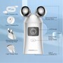 Мікрострумовий апарат для омолодження обличчя TOUCHBeauty TB-1767, 3 в 1, ефект ліфтинг, масажер з LED-терапією світлом, білий, гаджет для краси Изображение