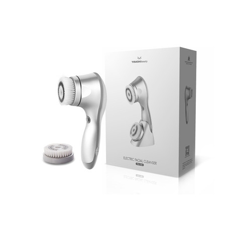 Електрична щітка для очищення шкіри обличчя TOUCHBeauty TB-1782, на підставці, ніжні та м'які щетини, гаджет для краси Изображение