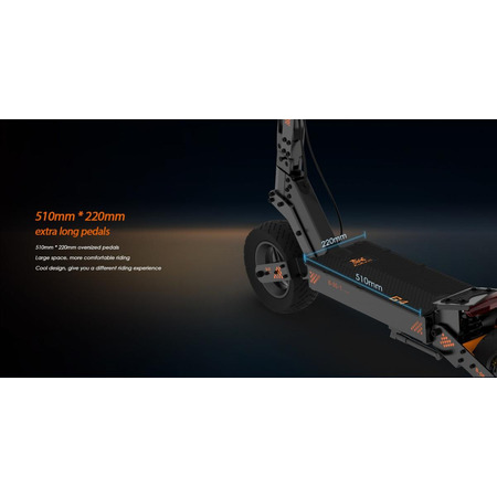Електросамокат Kugoo Kirin G4 2025 (2000 Вт; 20 А/год; 60 В), чорний Изображение