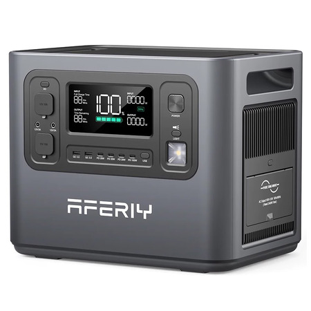 Зарядна станція Aferiy AF-P210, 2400 Вт, 2048 Вт/год (електростанція для дому, UPS, ДБЖ) EU Изображение