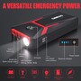 Пускозарядний пристрій Gooloo GE2000, 19800 mAh (Jump Starter, бустер для авто) Изображение