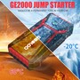 Пускозарядний пристрій Gooloo GE2000, 19800 mAh (Jump Starter, бустер для авто) Изображение