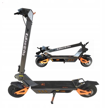 Електросамокат KUGOO KIRIN G1 PRO (800x2 Вт; 20 А*год; 48 В), чорний Изображение