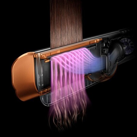 Випрямляч для волосся Dyson Airstrait HT01 Nickel/Copper (408202-01) (EU) Изображение