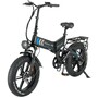 Електровелосипед OUXI Robust X8 (750 Вт; 15 А*год; 48 В), колеса 20", чорний Изображение