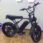 Електровелосипед OUXI Robust H9 (750 Вт; 15 А*год; 48 В), колеса 20", чорний Изображение