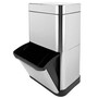 Сенсорне відро для сміття 60 л Aemaxx Sensor Trash Can-60, інтелектуальне відкривання, двухярусний, сатинова нержавіюча сталь, товари для дому Изображение