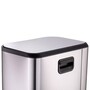Відро для сміття Aemaxx Trash Can-30, з педаллю, з плавним закриттям, 30 л, сатинова нержавіюча сталь, товари для дому Изображение