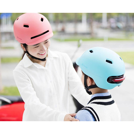 Шолом Smart4u City Light Ride Smart Flash Helmet Blue Size L Изображение