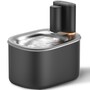 Бездротова автоматична поїлка Tikpaws WF117A  з Wi-Fi, 3.5 л, з датчиком руху, чорний, для тварин Изображение