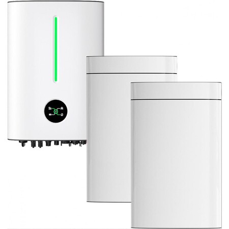 Комплект резервного живлення ДБЖ/UPS Livoltek Hyper-6000 + 2x акумулятора Livoltek BLF51 LiFePO4 51,2V/100AH Зображення