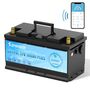 Акумулятор Kepworth LiFePO4 12V/100AH (1280W*h), Smart BMS, Bluetooth APP (літій-залізо-фосфатний акумулятор для ДБЖ (UPS)) Изображение