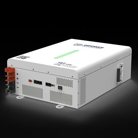 Акумулятор Dipower Wall Mounted with LED, 48V/150AH, 7200W*h (CATL NMC, 13S1P, літій-іонний акумулятор для ДБЖ (UPS)) Изображение