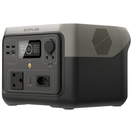 Зарядна станція EcoFlow River 2 Max 500 Вт, 512 Вт*год, ZMR610-B (електростанція для дому UPS, ДБЖ) SA Изображение