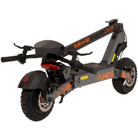 Електросамокат Kugoo Kirin G2 2025 (800 Вт; 15 А*год; 48 В), чорний Изображение