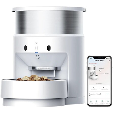 Автоматична годівниця PetKit Smart Fresh Element 5 л, з Wi-Fi, смарт кормушка для тварин Зображення