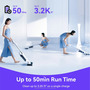 Ручний пилосос миючий Narwal S10 Pro Wet and Dry Vacuum, акумуляторний, бездротовий пилосос, білий, техніка для дому Изображение