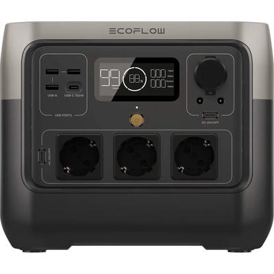 Зарядна станція EcoFlow River 2 Pro 800 Вт, 768 Вт*год (електростанція для дому, UPS, ДБЖ) EU/KR Зображення