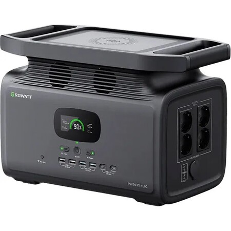 Зарядна станція Growatt Infinity 1500, 2000 Вт, 1512 Вт*год (електростанція для дому, UPS, ДБЖ) Изображение