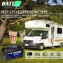Акумулятор Bate LiFePO4 12.8V/100AH (1280W*h) (літій-залізо-фосфатний акумулятор для ДБЖ (UPS)) Изображение