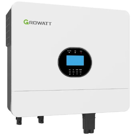 Гібридний інвертор Growatt SPF 6000 ES Plus, 48 В, 6000 Вт, 100 А (безперебійник, UPS, ДБЖ) Зображення
