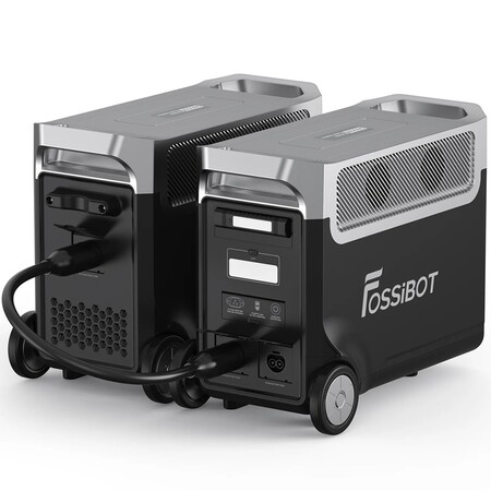 Зарядна станція Fossibot F3600PRO, 3600 Вт, 3840 Вт*год ( Bluetooth APP, електростанція для дому, UPS, ДБЖ) EU, чорний Изображение